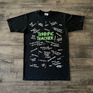 Vintage 80's Terrific Teacher T-Shirt